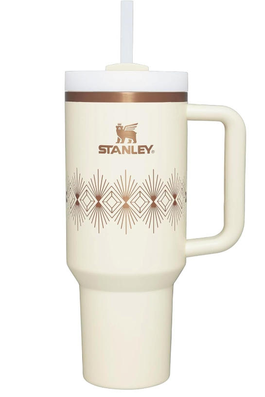 Smart Buy Stanley Just Released a New Holiday Tumbler With a Candy Cane  Decorated Straw, stanley white