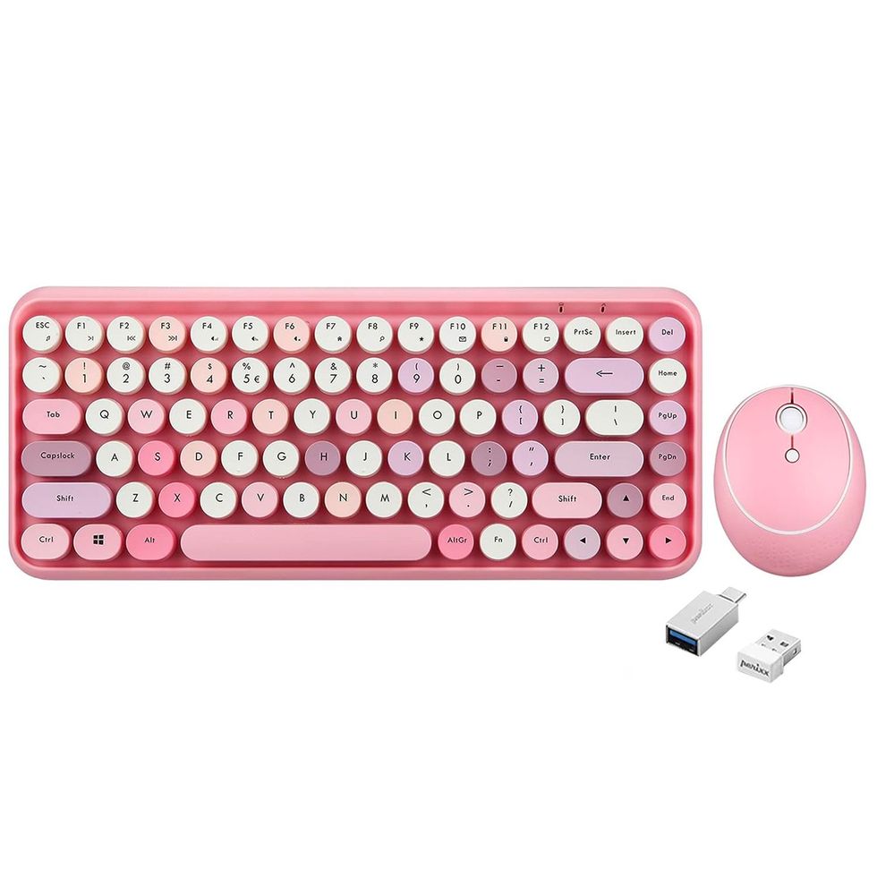 Periduo-713 Wireless Mini Keyboard and Mouse