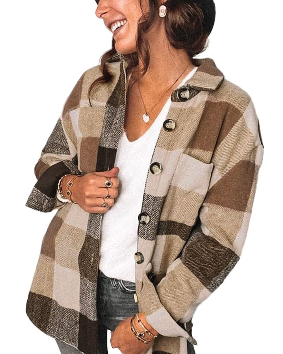Walmart's Bestselling Flannel Shacket Is Over 50% Off Right Now