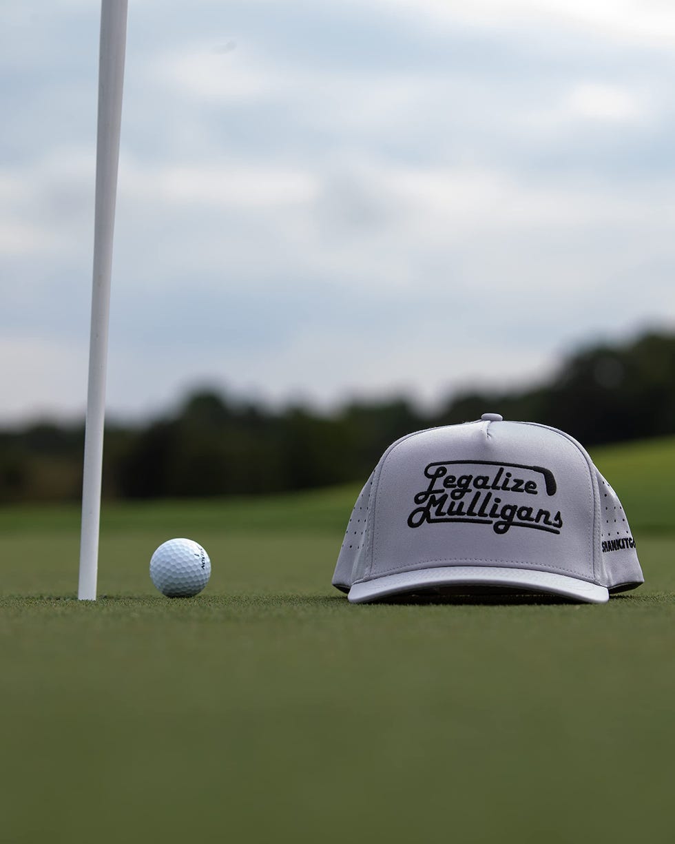 Legalize Mulligans Funny Golf Hat Adjustable