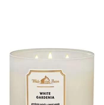 White Gardenia 3-Wick Candle