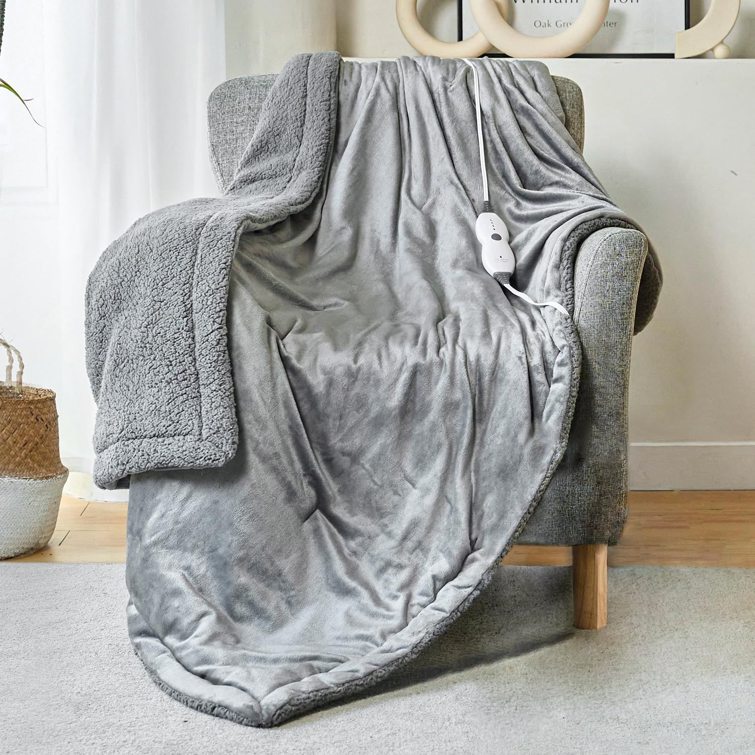 Big w heated online throw