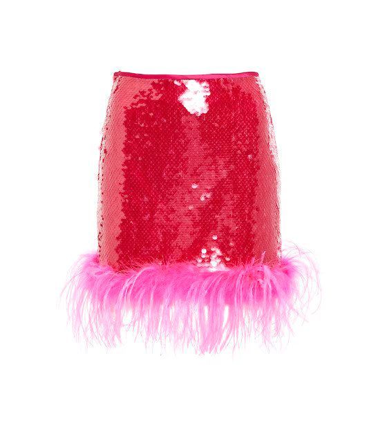 Glitter clearance fluffy skirt