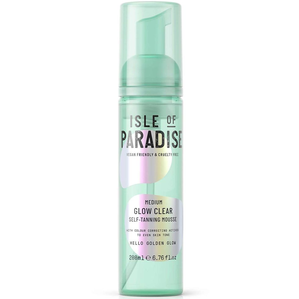 Isle of Paradise Glow Clear Self-Tanning Mousse  