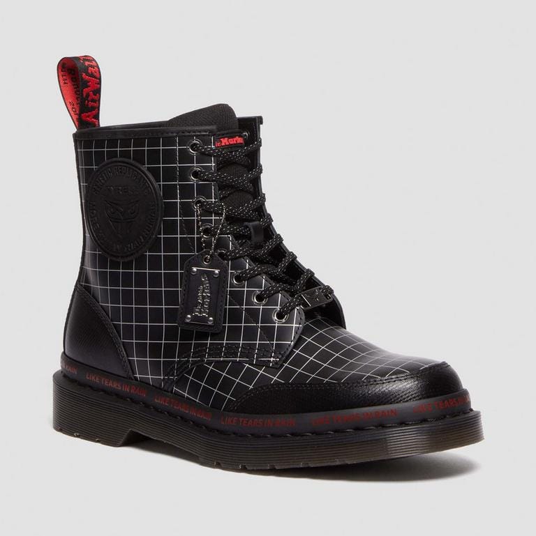 Dr Martens Blade Runner and Mad Max boots