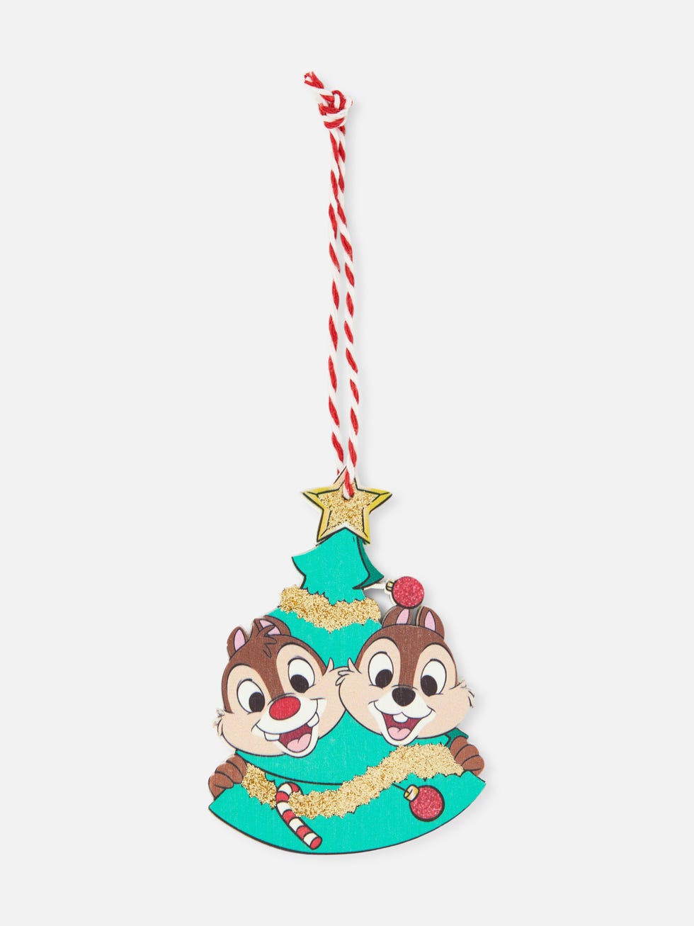Primark Tiene Los Adornos Navideños De Disney Más Encantadores De Este 2023 10 5. Adorno Colgante De Navidad De Chip Y Chop De Disney, Por 2 Euros En Primark