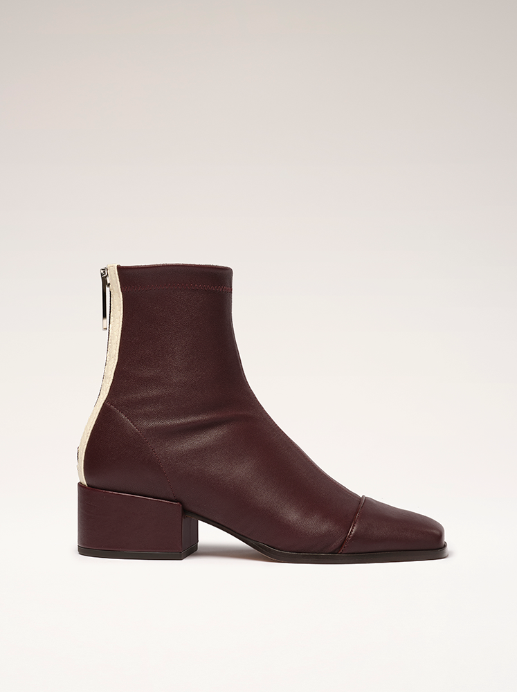 NEOUS sock-style leather boots - Neutrals