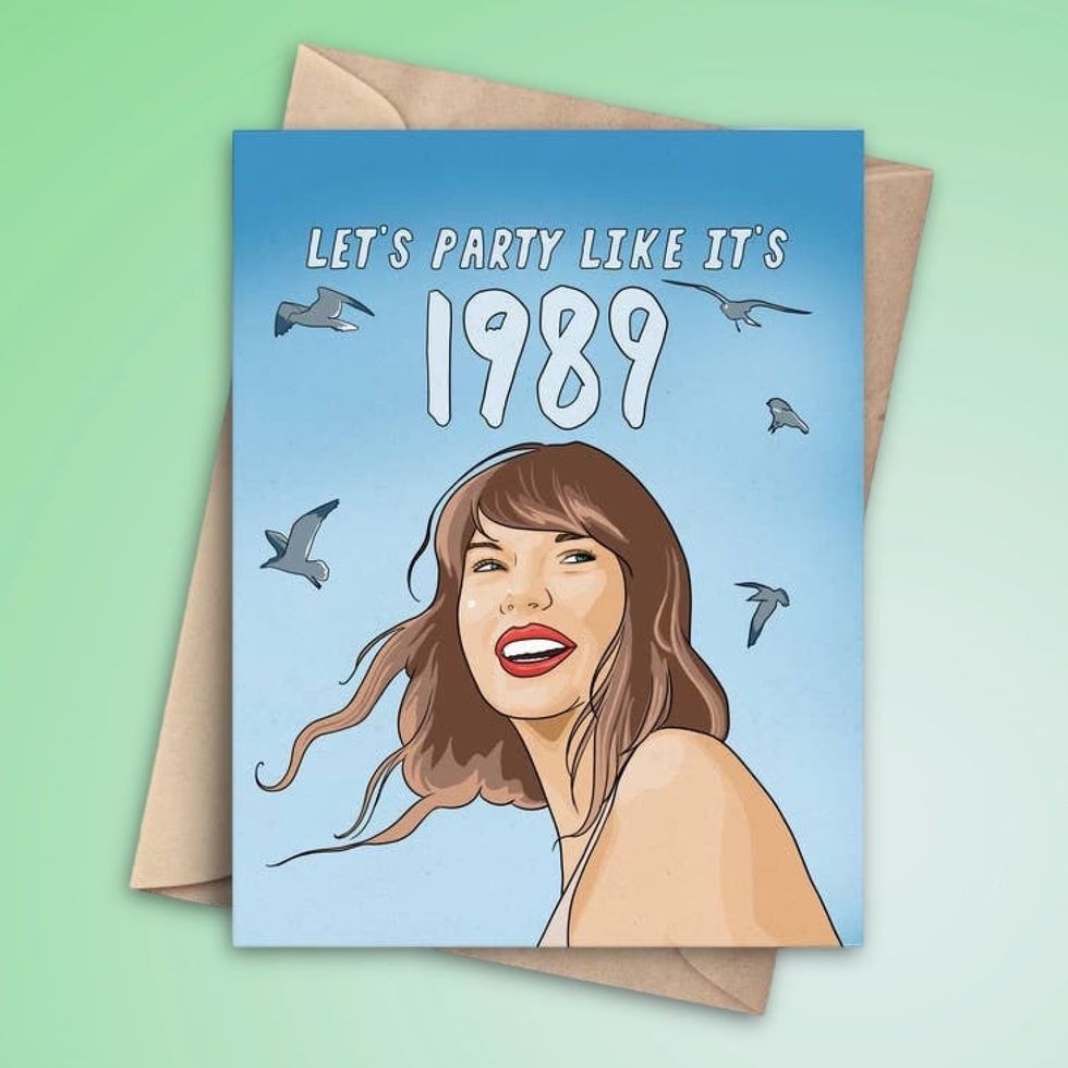 Taylor Swift 1989 Greeting Card