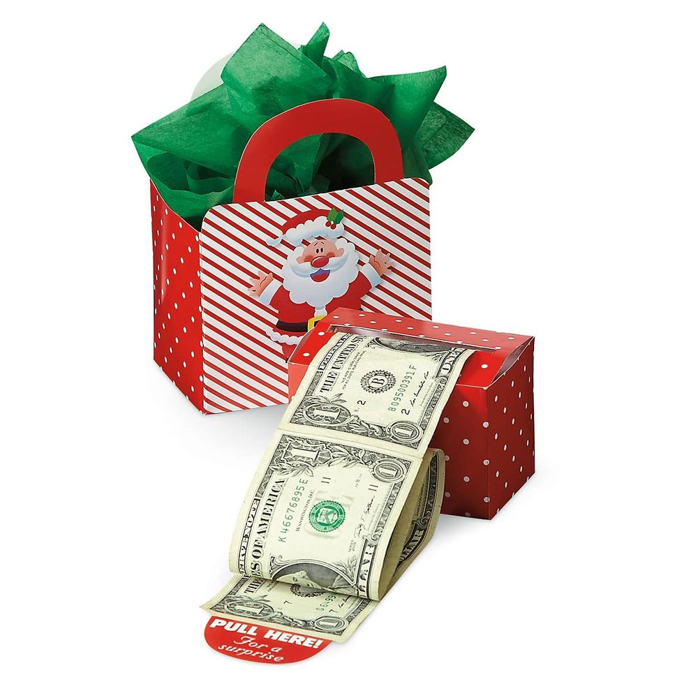 Happy Santa Christmas Money Dispenser
