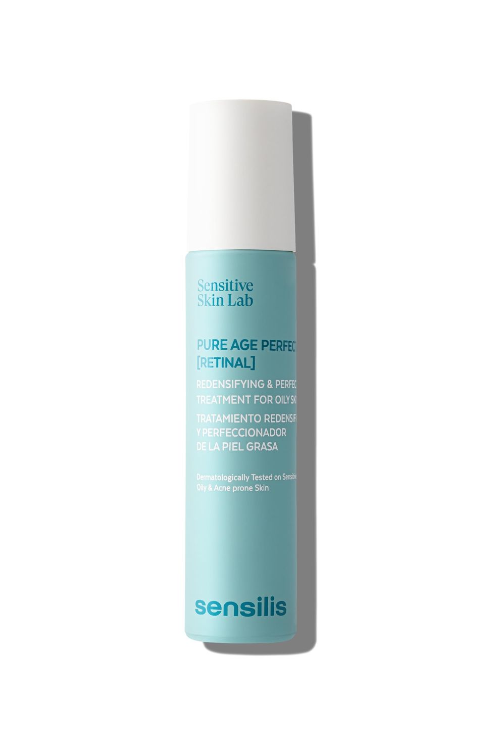 Sensilis - Pure Age Perfection Retinal, Sérum Oil Free Redensificante y Perfeccionador, con Silicio Orgánico y Prebióticos, Apto para Pieles Sensibles, Grasas o Acneicas - 50 ml