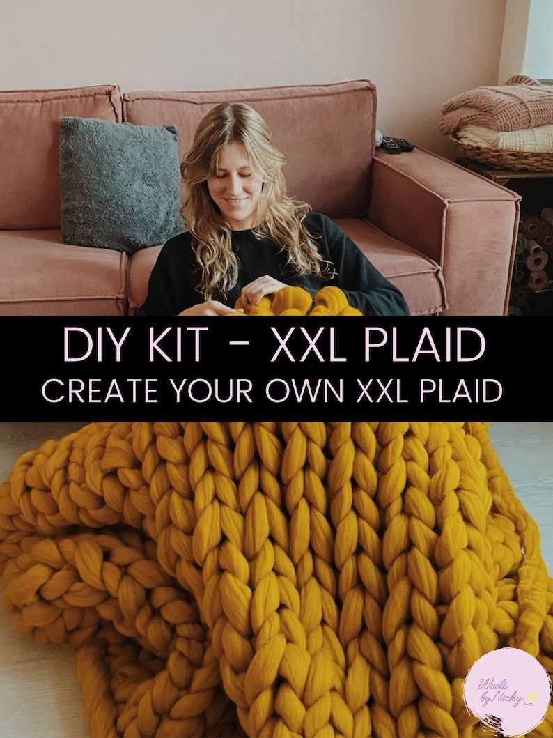 DIY XXL Plaid Kit - Make your own XXL Plaid!