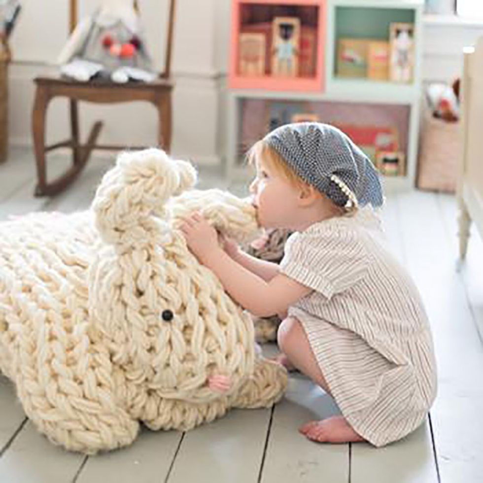 Giant Arm Knit Bunny Kit- Large