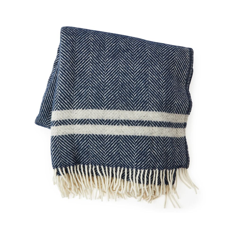 Not Another Bill Luxury Wool Throw