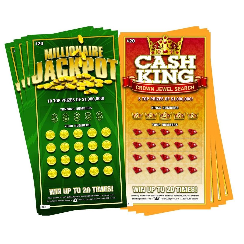 Fake Lottery Tickets and Scratch Off Cards