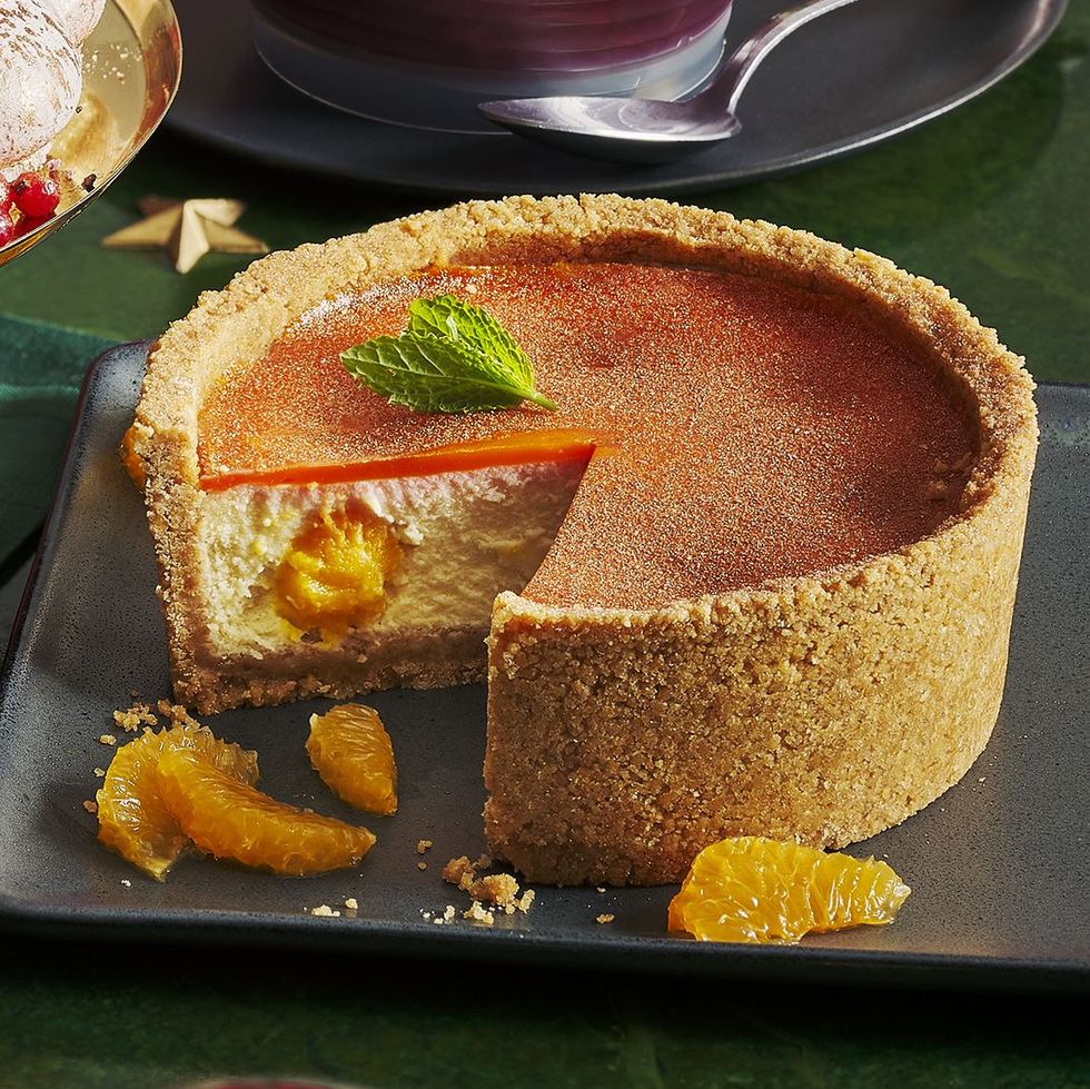 Tesco Finest Orange & Mascarpone Highwall Cheesecake