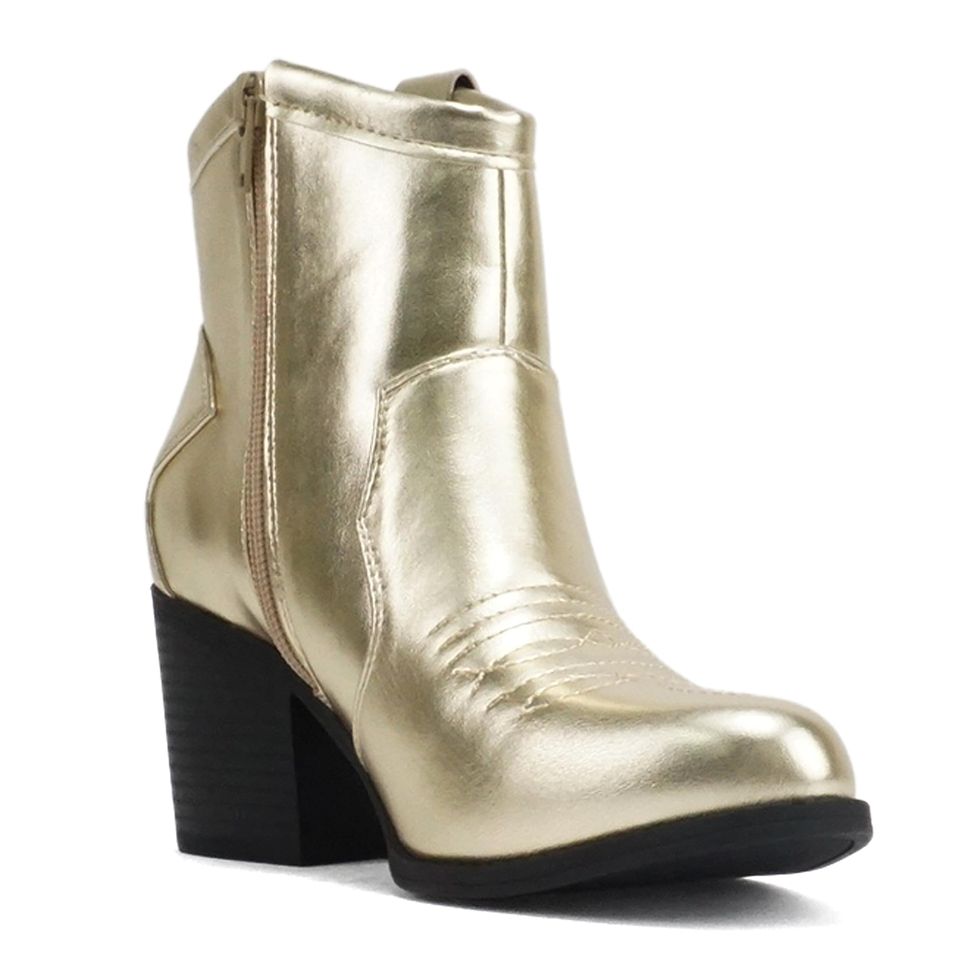 Teller Western Ankle Boots