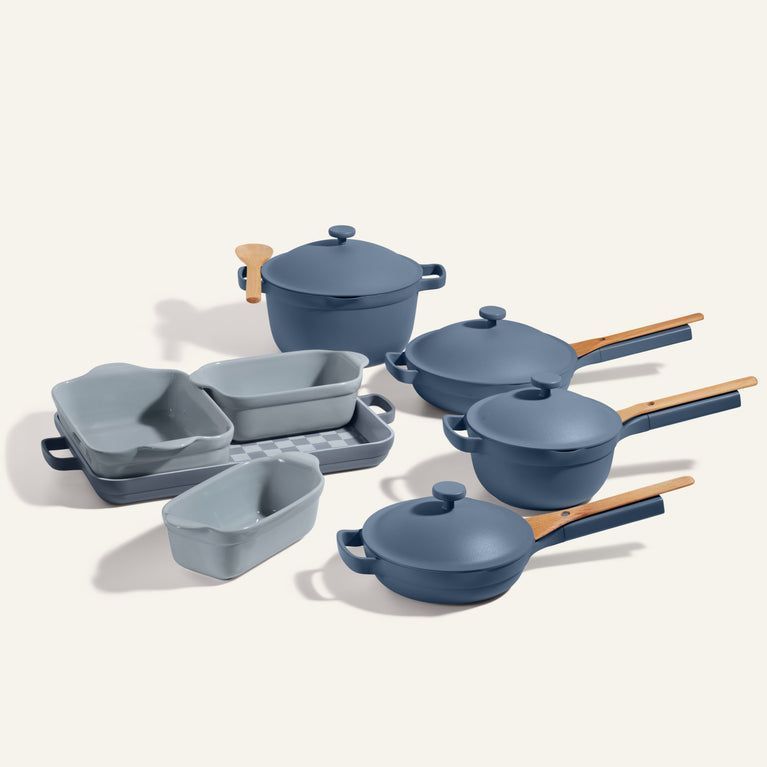 By being 30% lighter, this ultimate minimalist non-stick cast iron