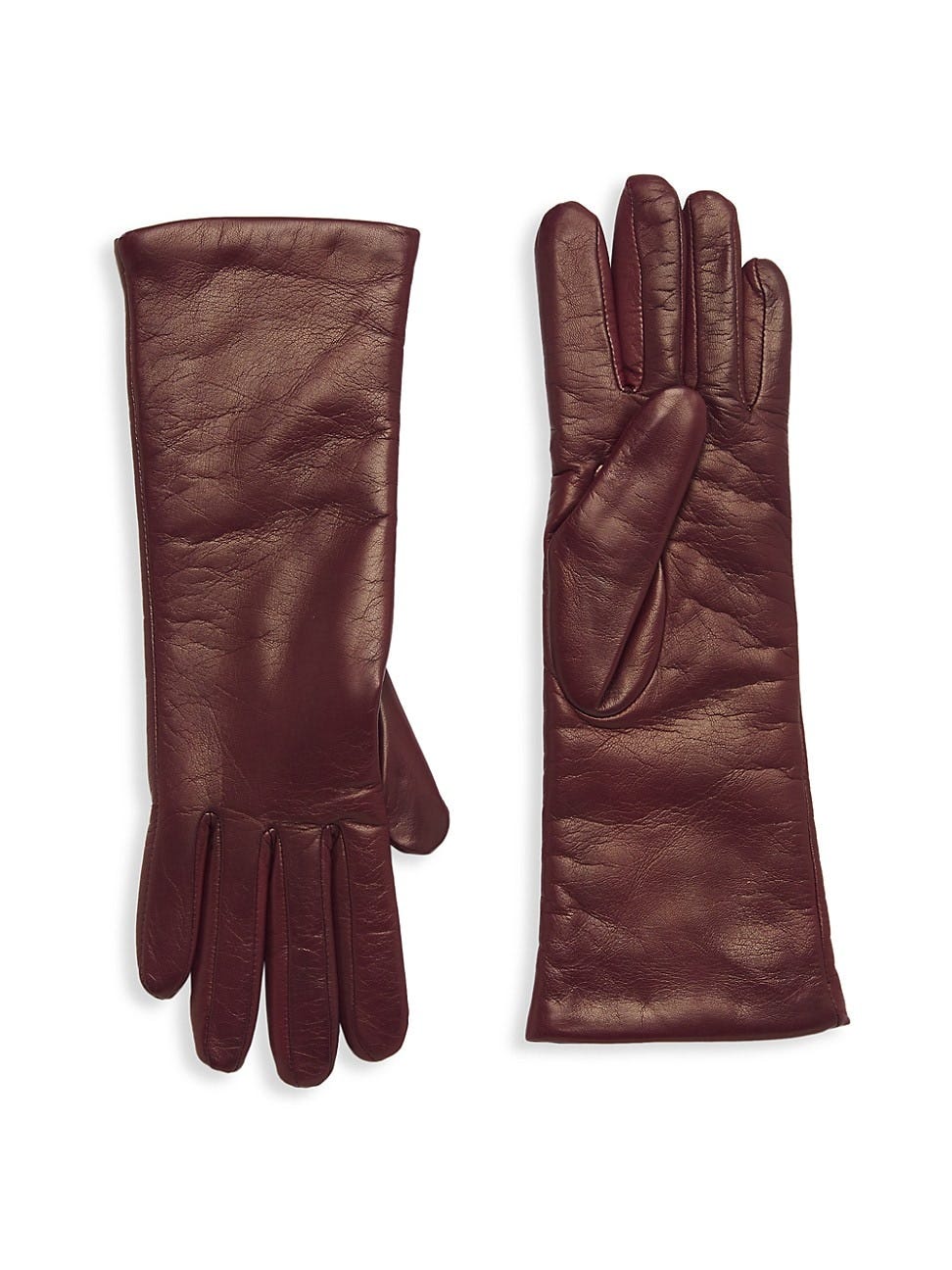 Women's Cashmere-Lined Leather Gloves