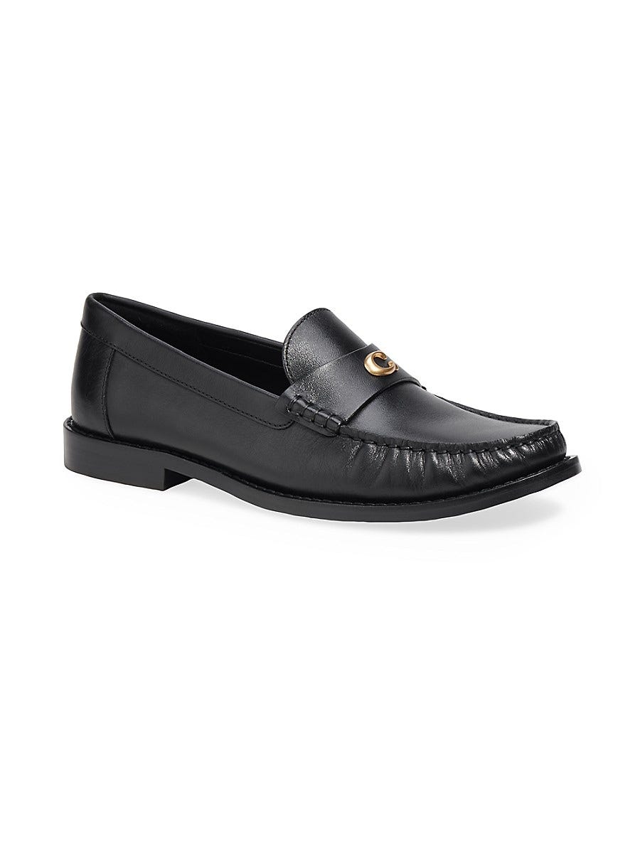 Jolene 12MM Leather Loafers