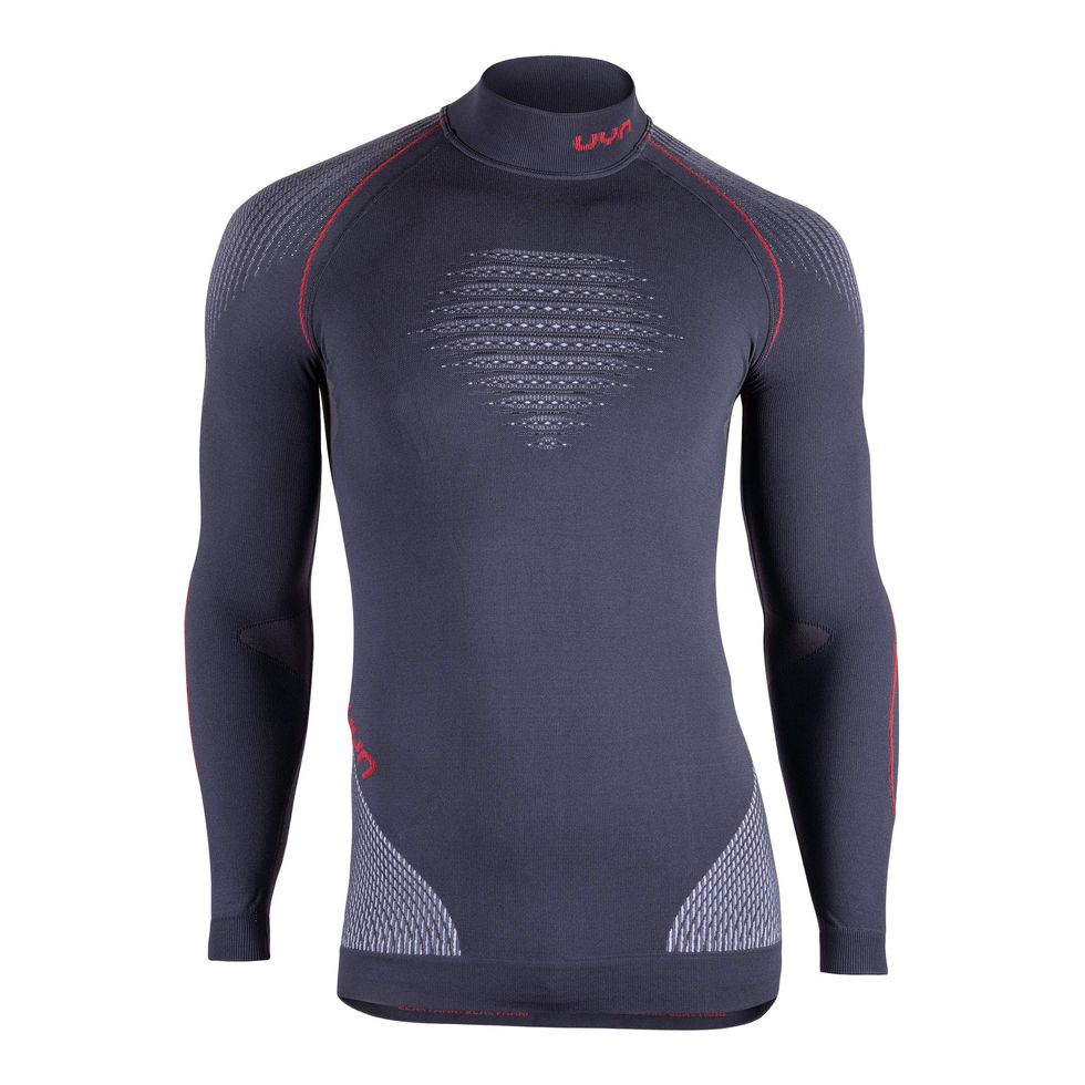TROJAN Black Long-Sleeve Wicking Base-Layer Vest, TROJAN, Thermal and  Base-Layer Tops