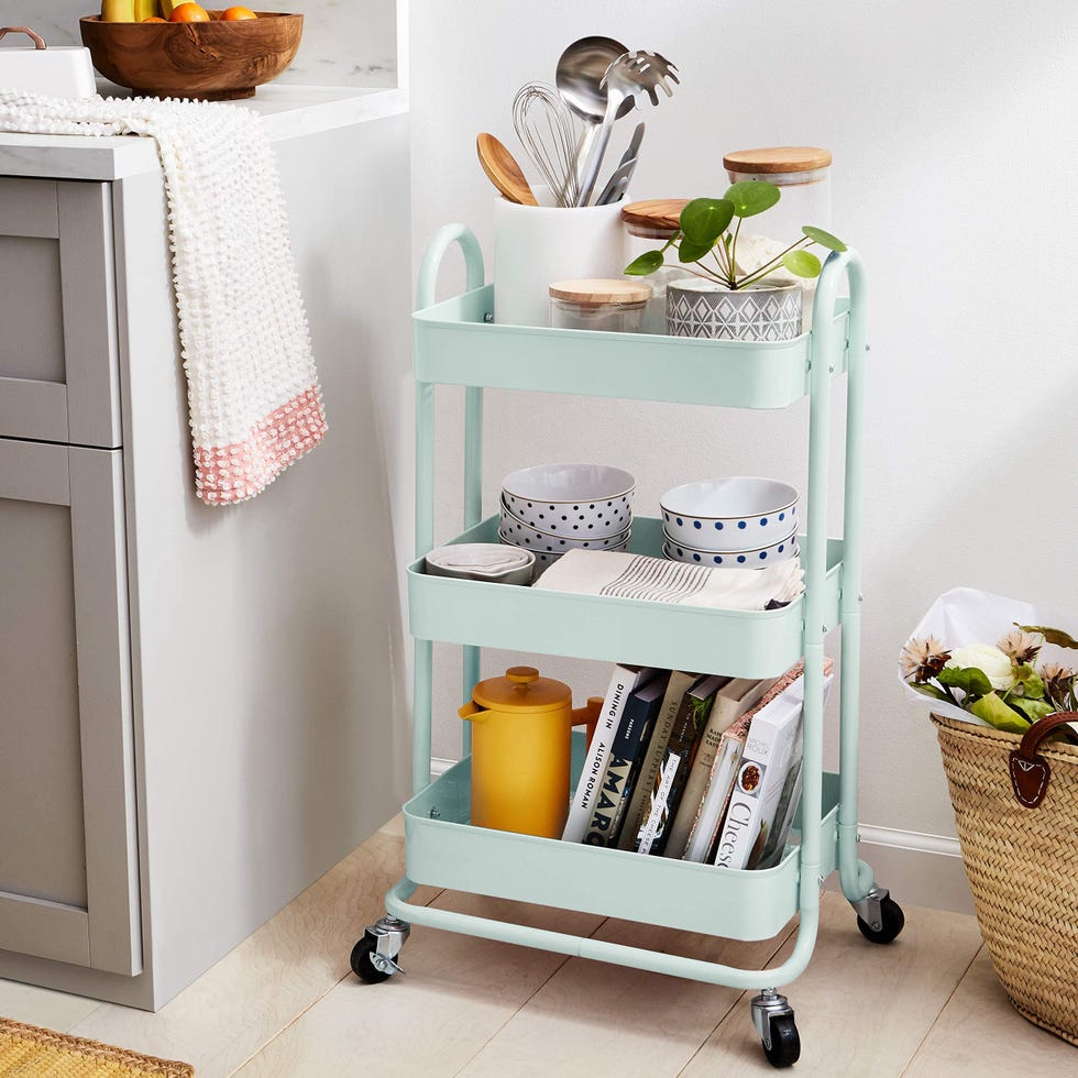 3-Tier Rolling Utility Cart
