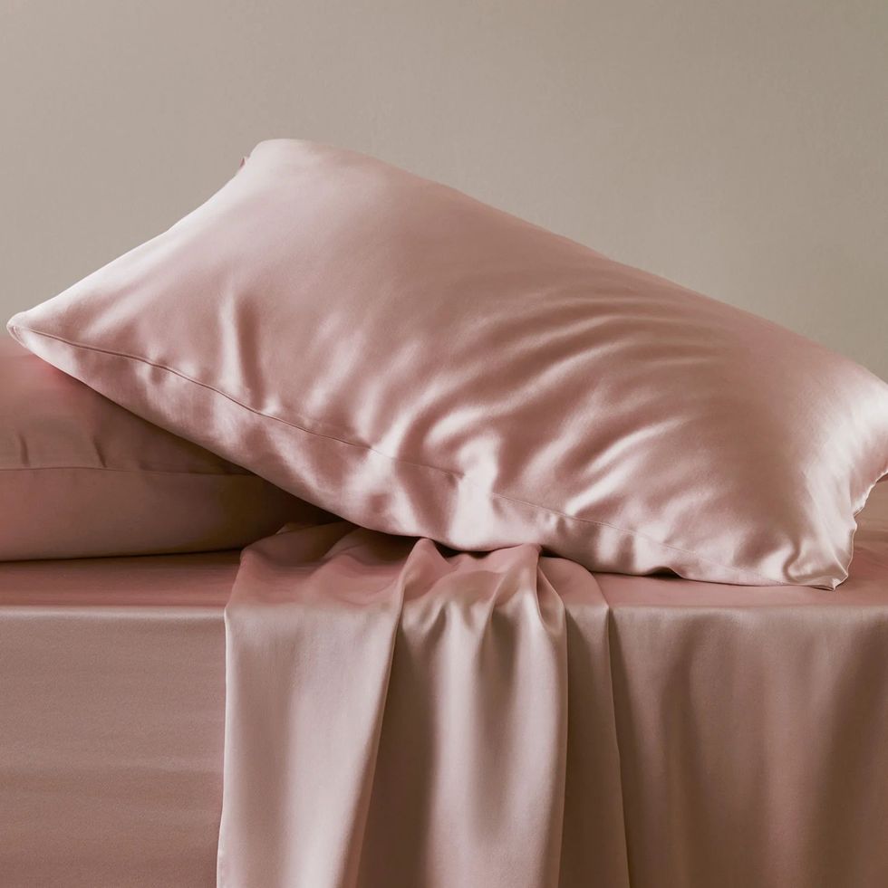 4PC Set Queen Flat Bed Sheets Satin Soft Silk Luxury Bedding