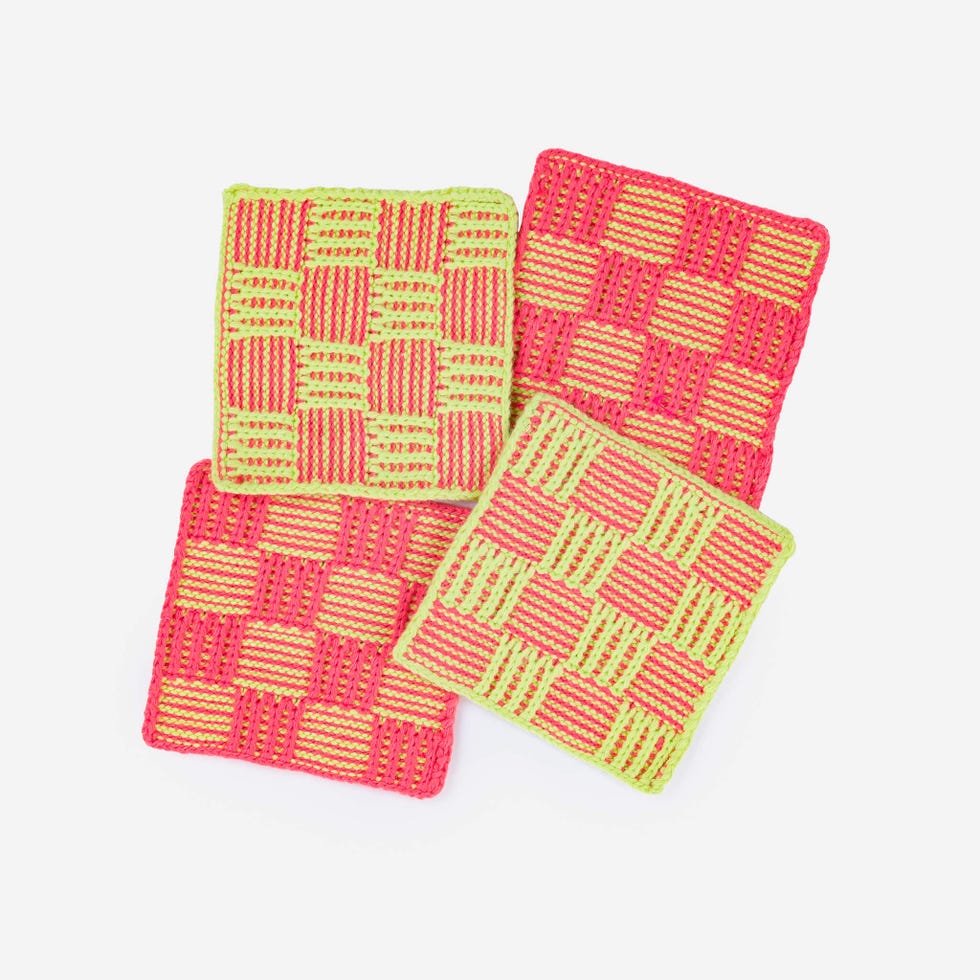 Checkerboard Coaster Set