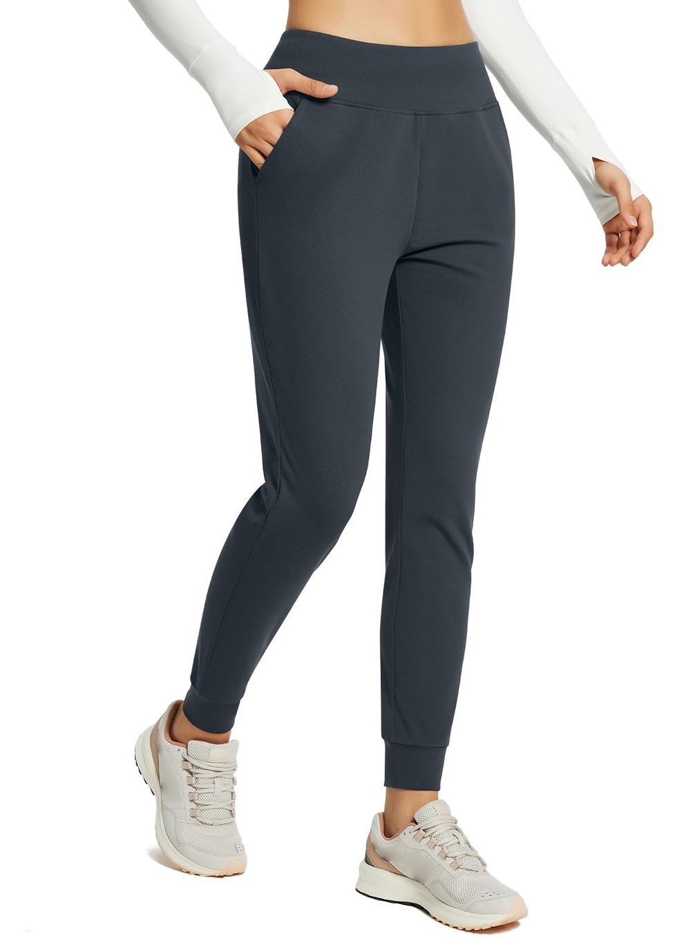 STRETCH WARM LINED JOGGER PANTS