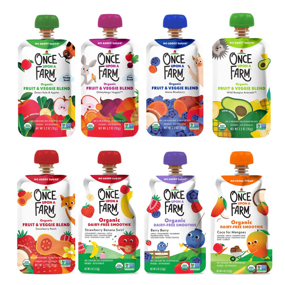 Organic Fruit & Veggie Blends (24 Pack)