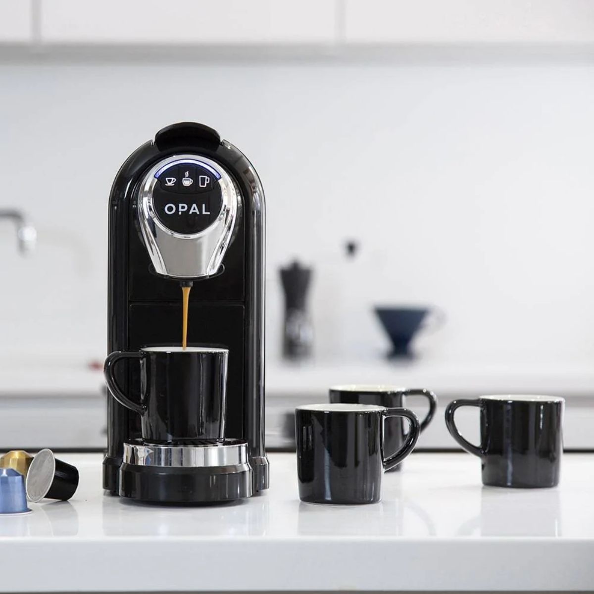 Pod and clearance bean coffee machine