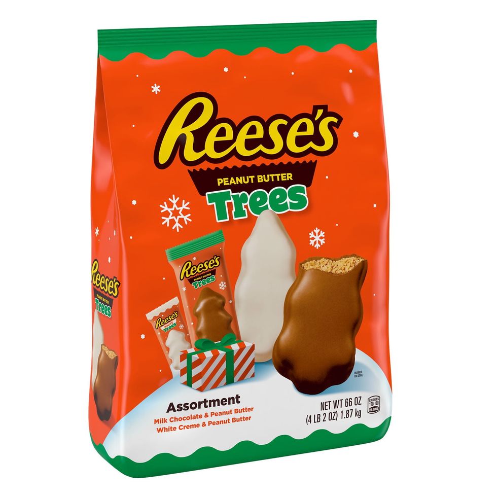 Reese's Assorted Milk Chocolate and White Cream Peanut Butter Trees