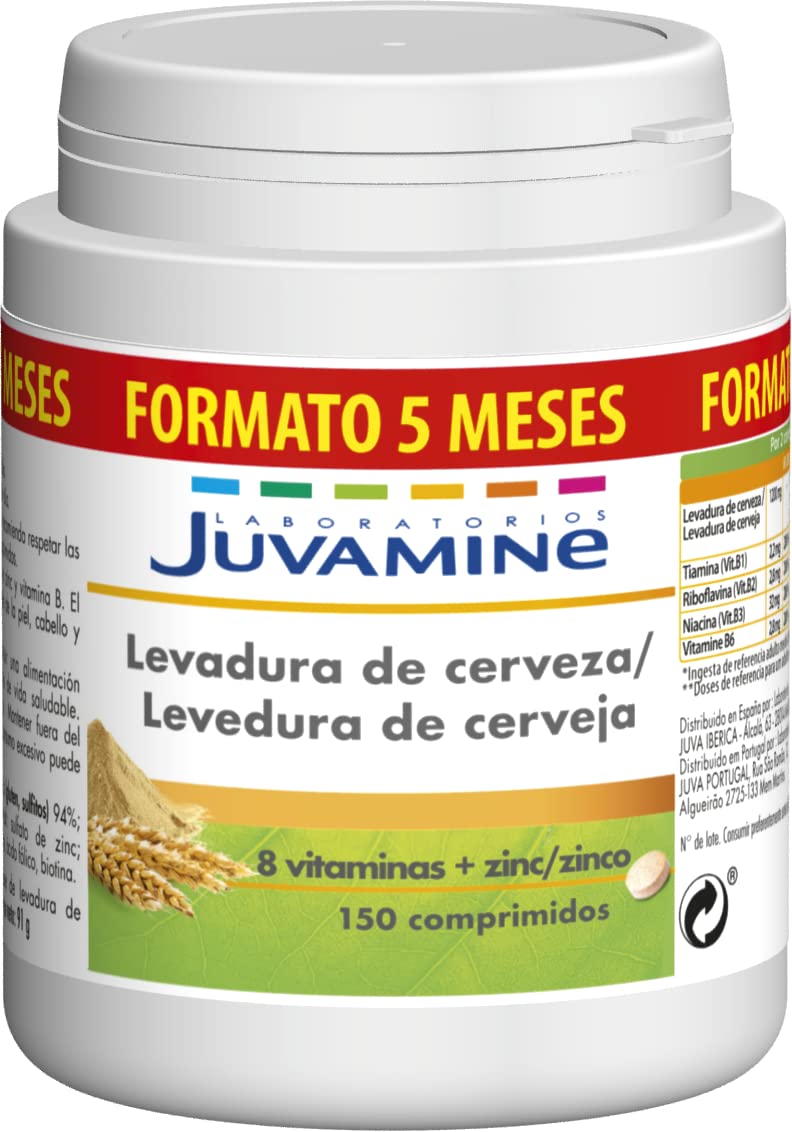 Levadura de cerveza más 8 vitaminas