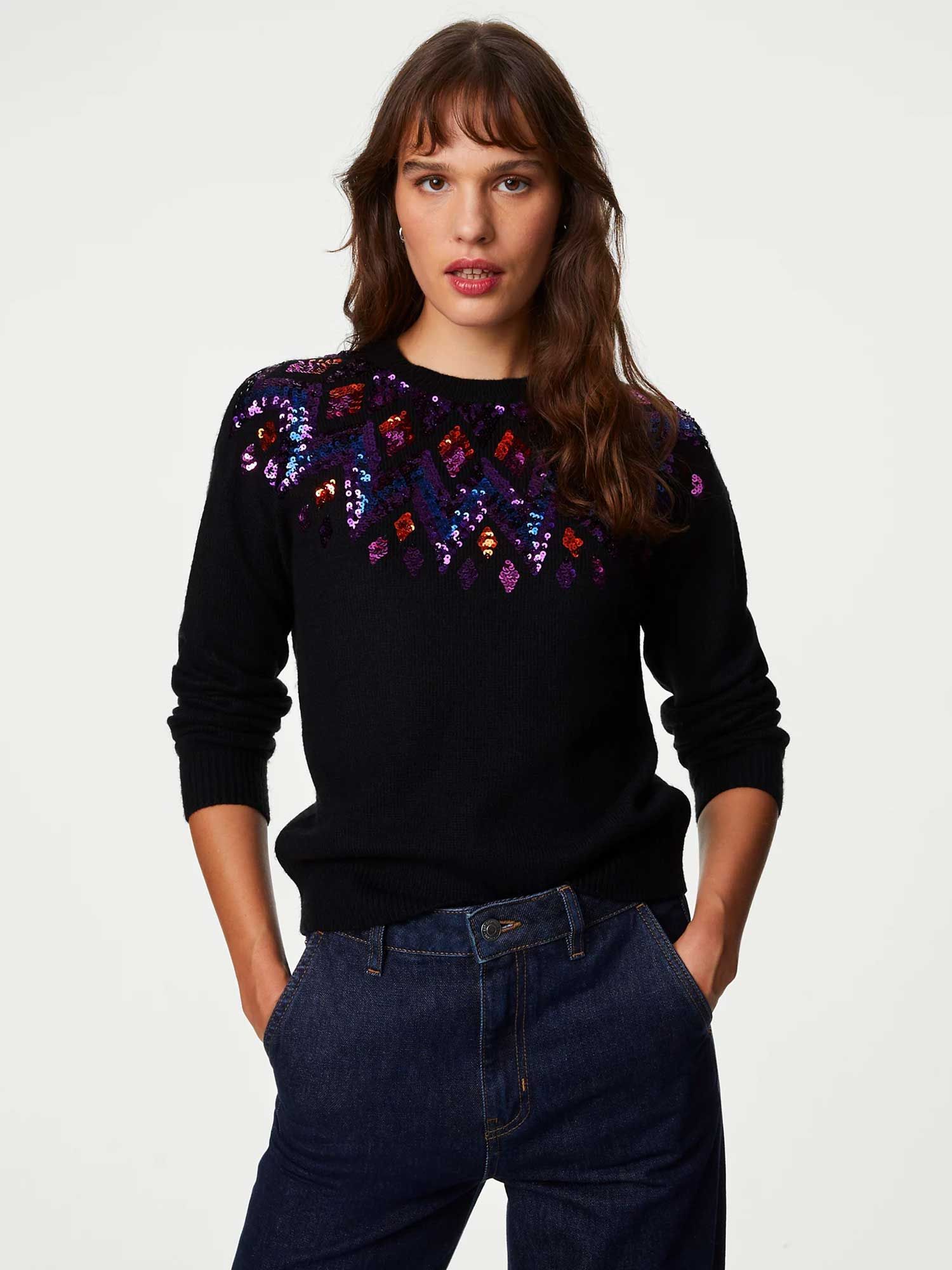 Christmas on sale jumper sparkle