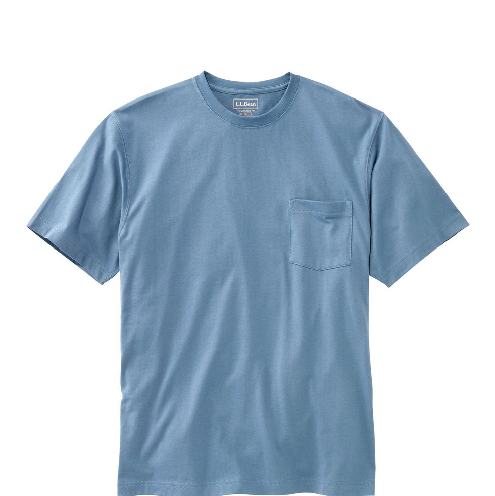 Carefree Unshrinkable Tee with Pocket