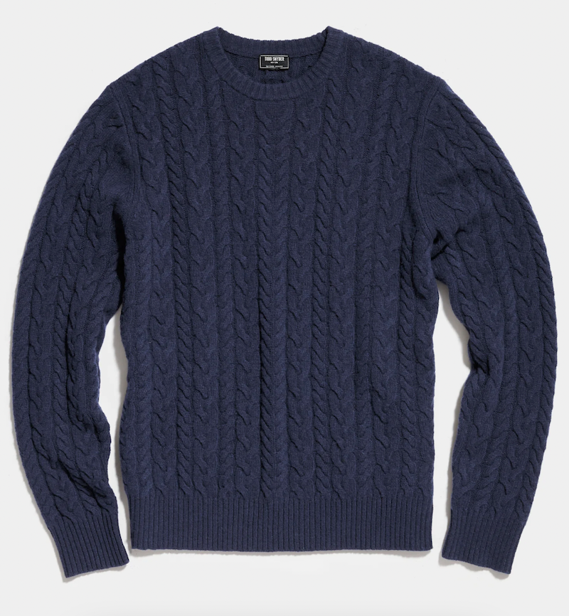 18 Best Men's Cable Knit Sweaters of 2024