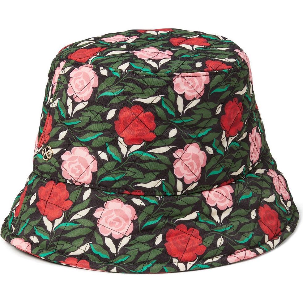 Rose Garden Print Bucket Hat