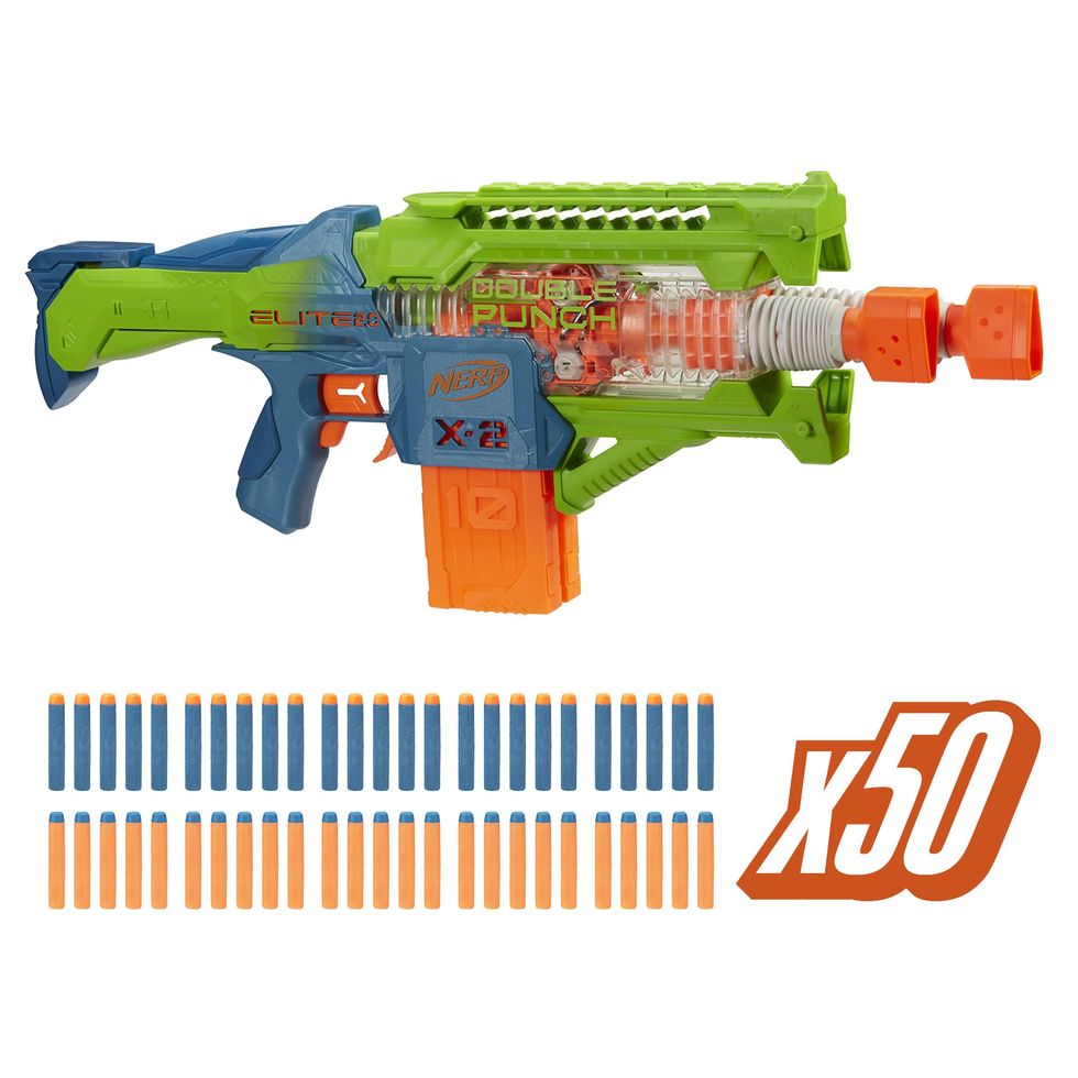 NERF Fortnite AR-L Elite Dart Blaster - Motorized Toy Blaster, 20 Official  Fortnite Elite Darts, Flip Up Sights - for Youth, Teens, Adults, Brown