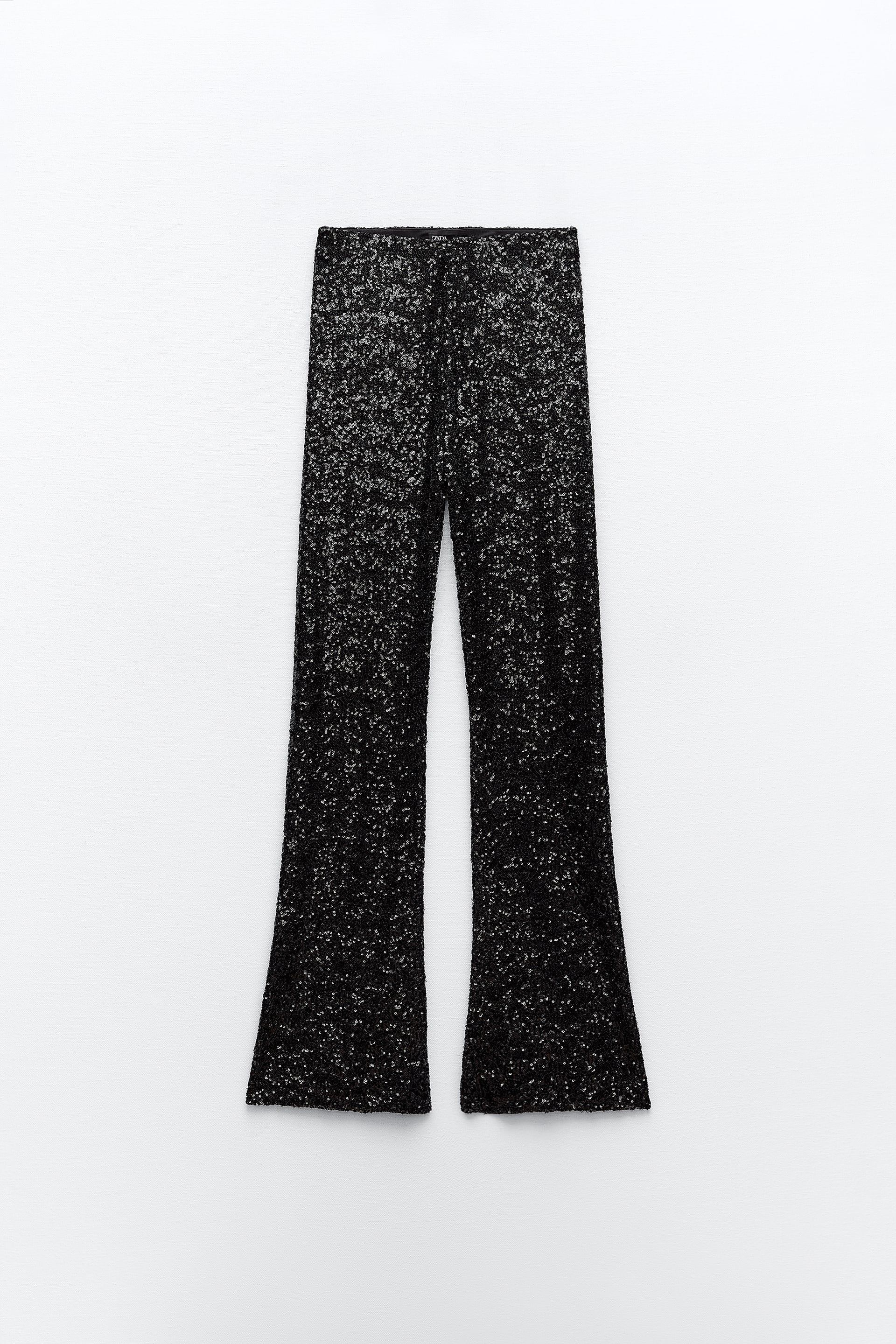 Pantalones 2025 lentejuelas zara