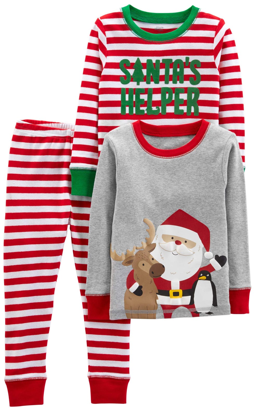 Pijama navideño de algodón