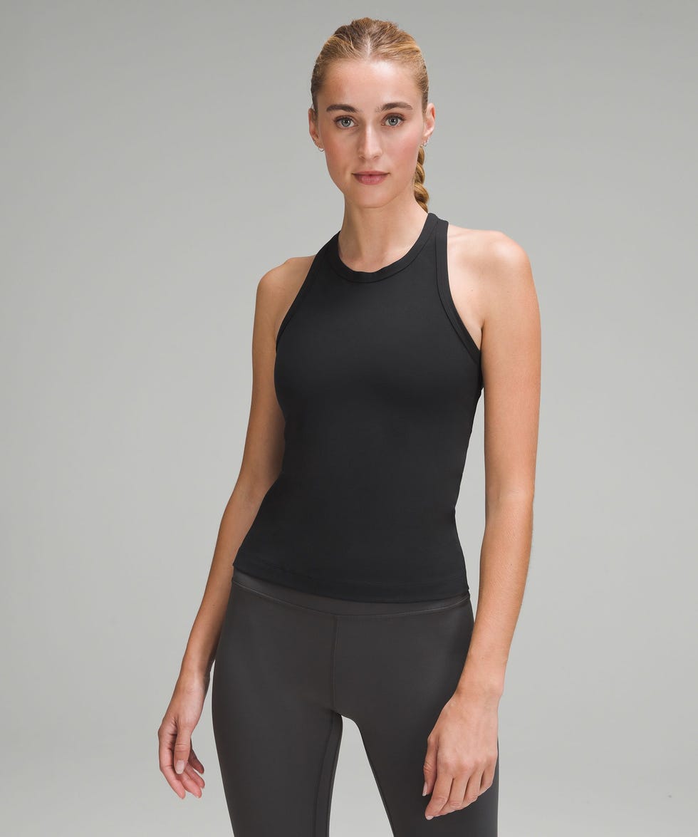 Align Waist-Length Racerback Tank Top