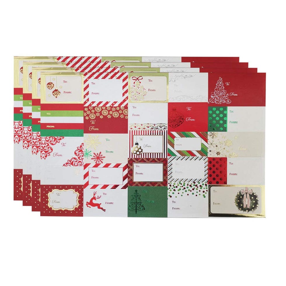 Christmas Sticker Labels