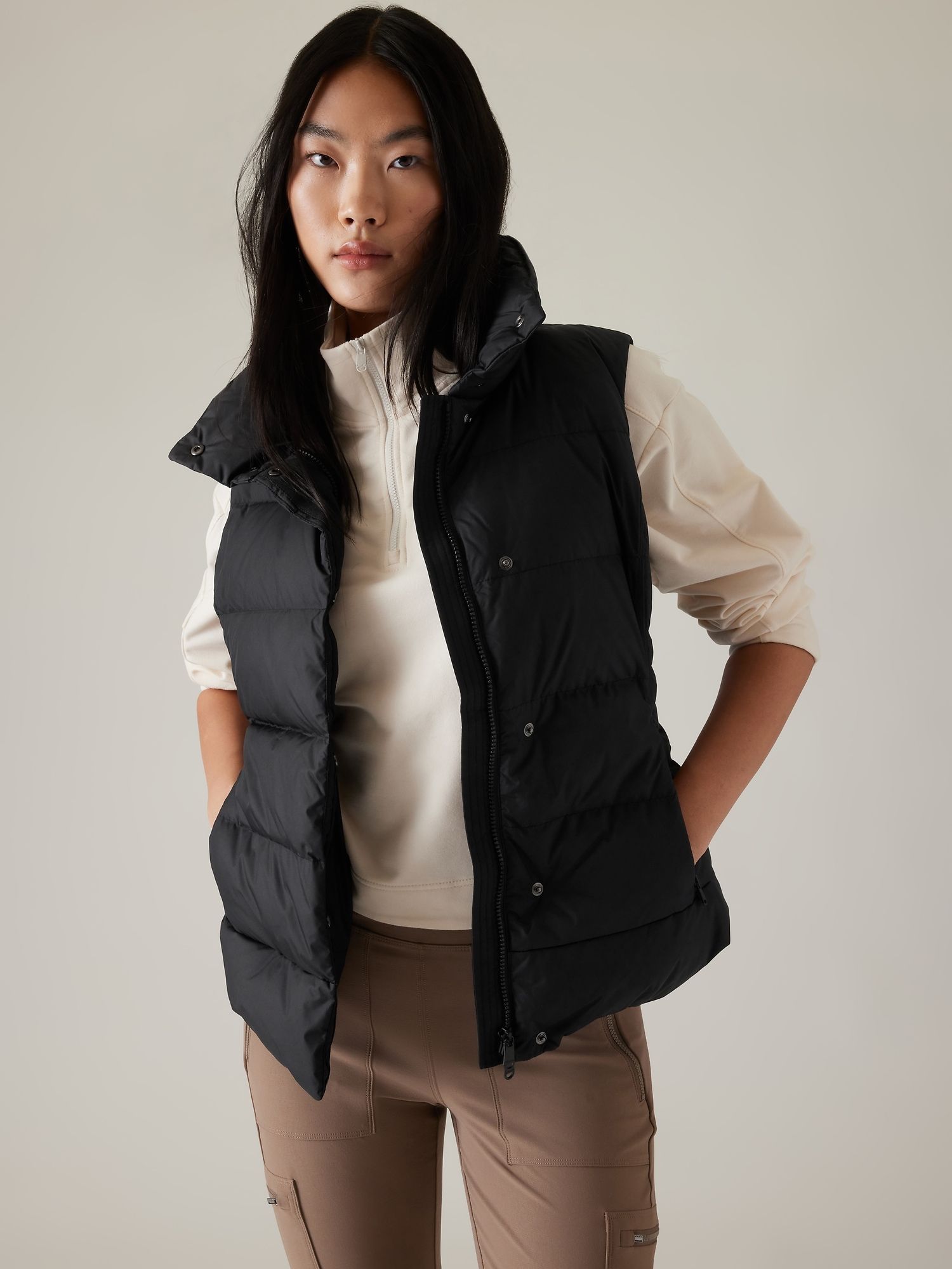 J crew mountain puffer clearance vest