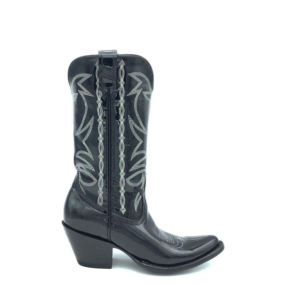 Canyon Western in Black Patent