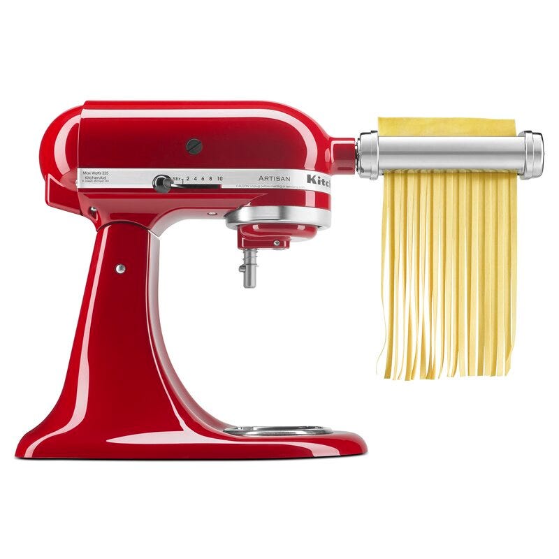 KitchenAid 3-Piece Electric Pasta Maker Attachment Set