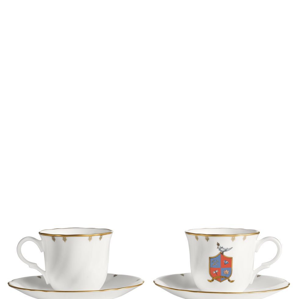 Set-of-Two Bone China Espresso Cups