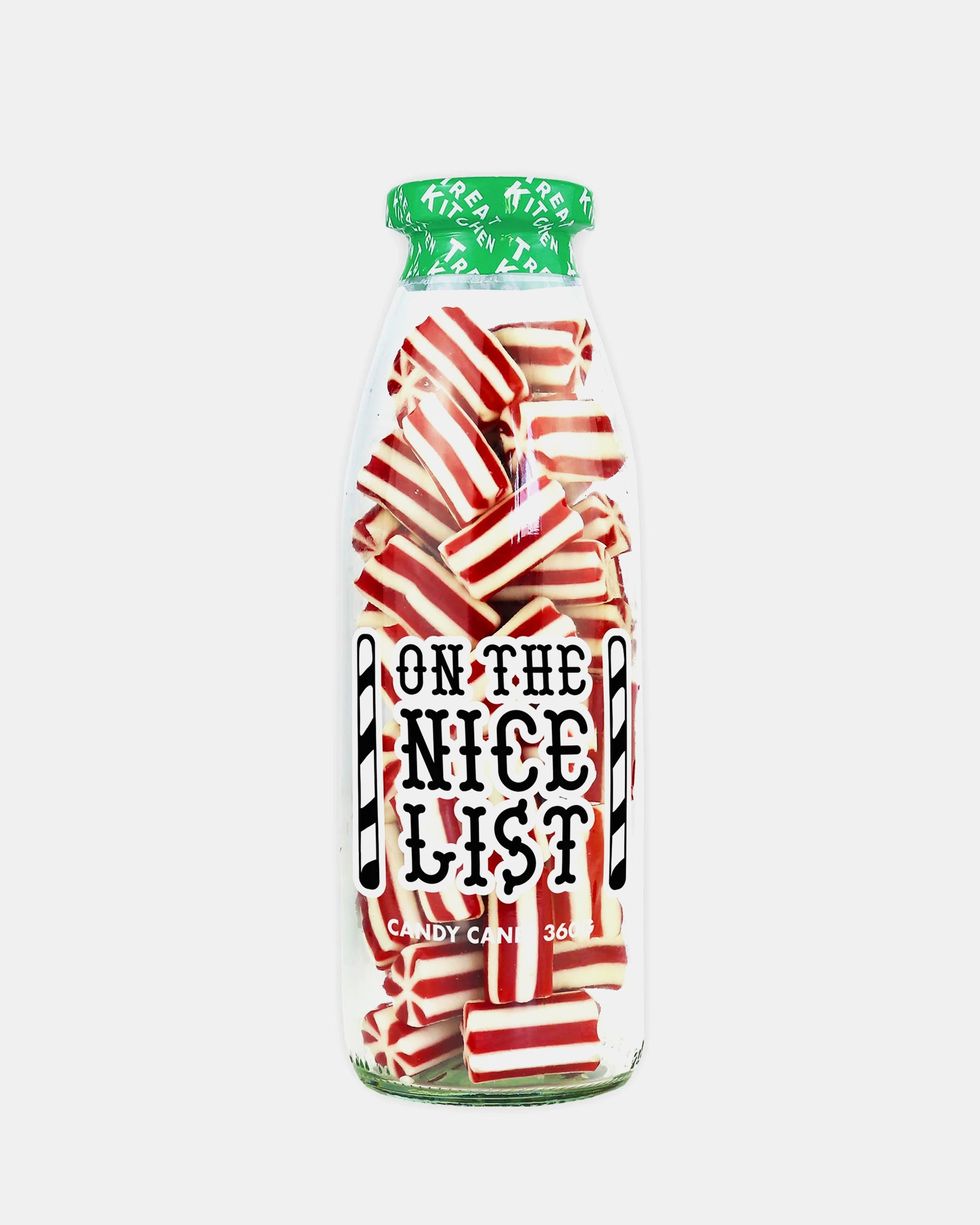 Candy Canes Sweet Bottle