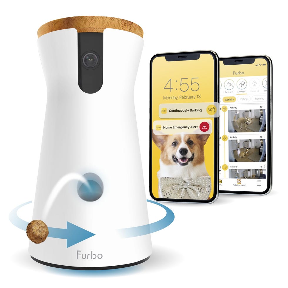 360° Rotating Smart Dog Camera