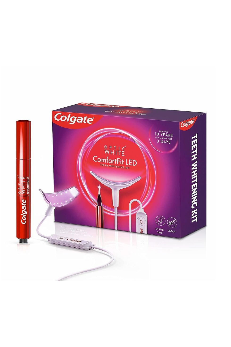Optic White ComfortFit Teeth Whitening Kit with LED Light
