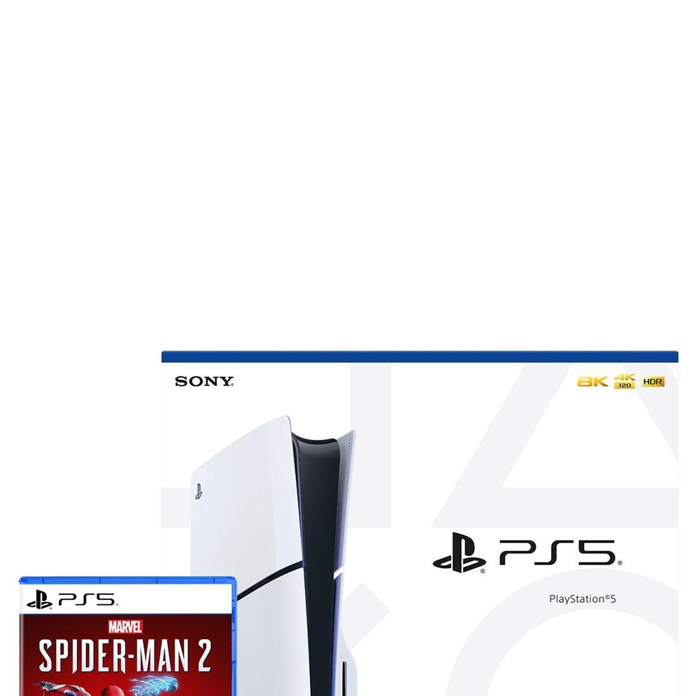 PlayStation 5 Console Marvel's Spider-Man 2 Bundle (Slim) - White