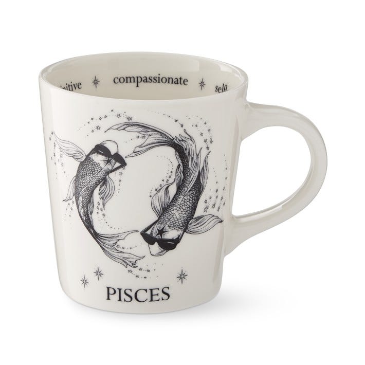 Rory Dobner Zodiac Mug, Pisces